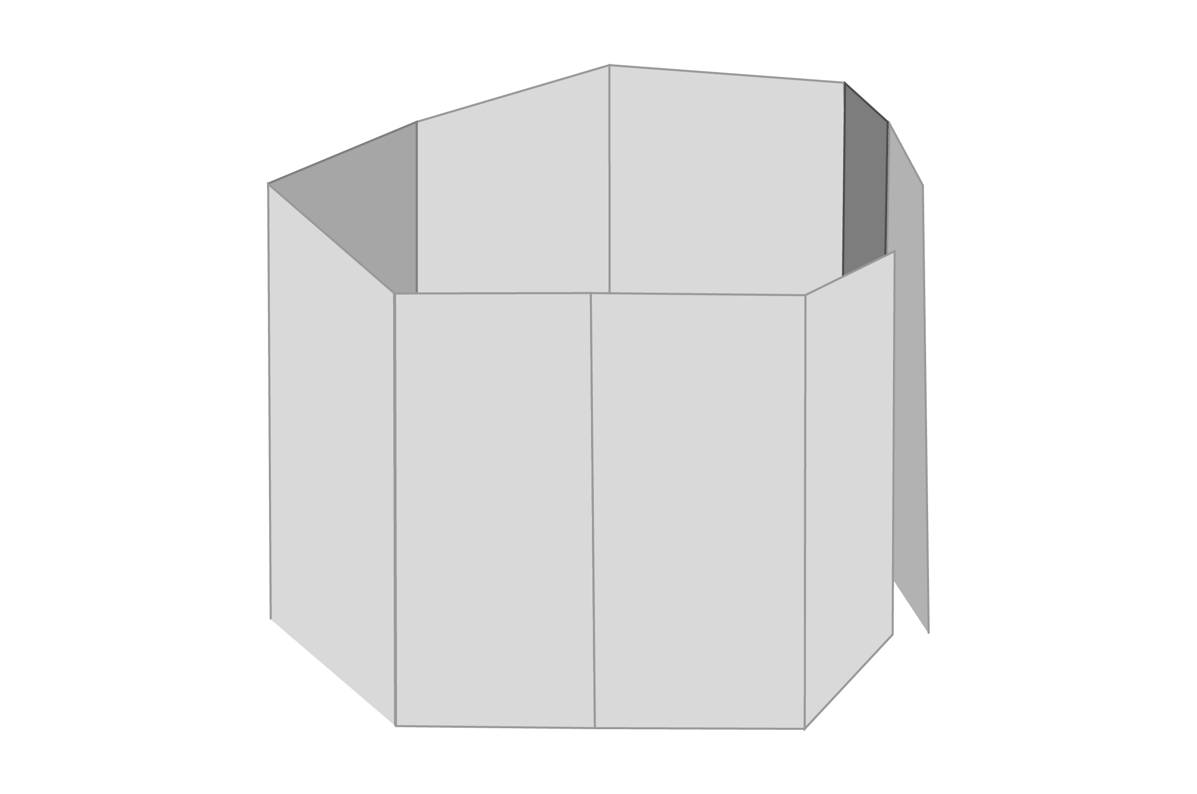 Transparente MC Tape mit UV-Druck ohne Verpackung und J-Card 7-seitig