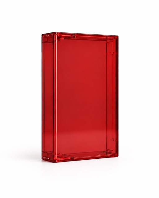 Farbige Kassettenbox