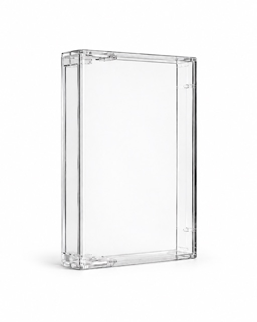 Transparente Kassettenbox