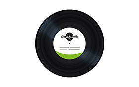 10" Vinyl – Einseitig Bespiel