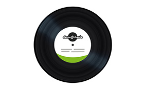 12" Vinyl – Einseitig Bespiel