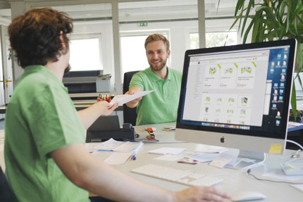 Staff of the pre-print stage