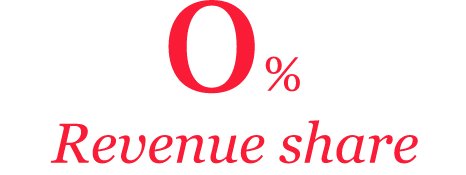 0% Umsatzbeteiligung